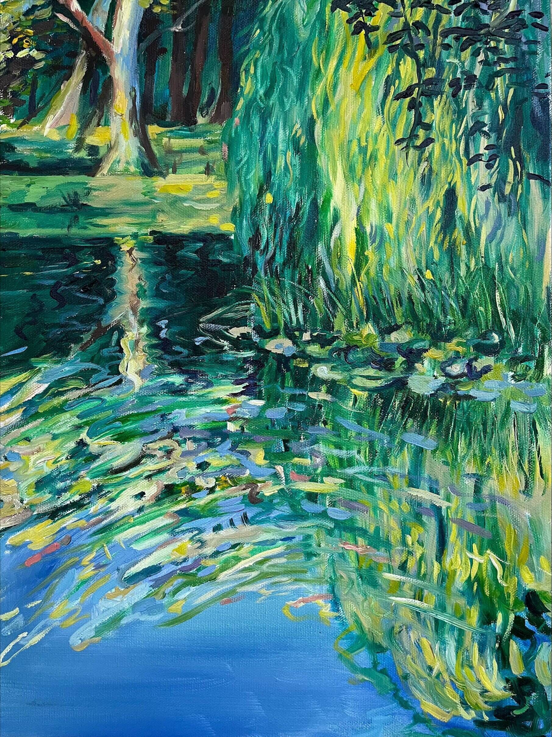 Teich im Türkenschanzpark von Judit Flamich